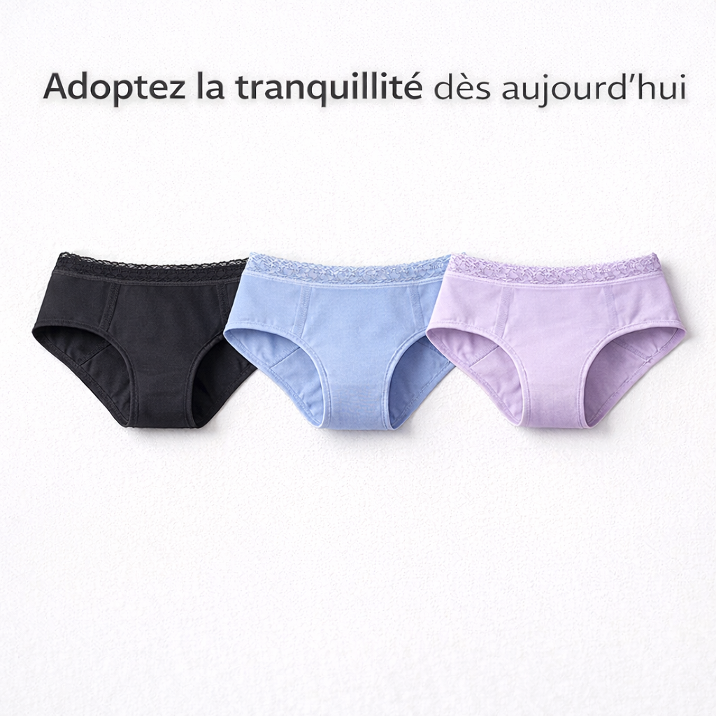 Culotte Menstruelle Réutilisable - Protection sans garniture