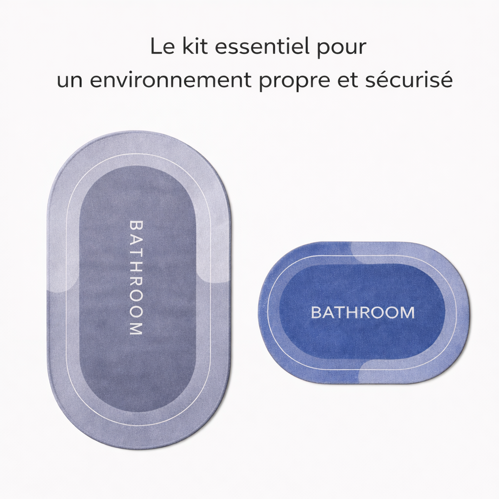 Tapis Absorbant d'eau - 2 Pieces