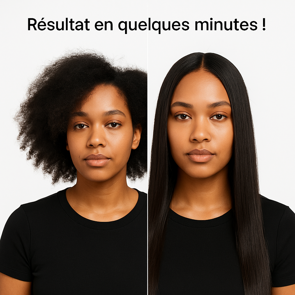 Peigne Lisseur Cheveux - Portatif