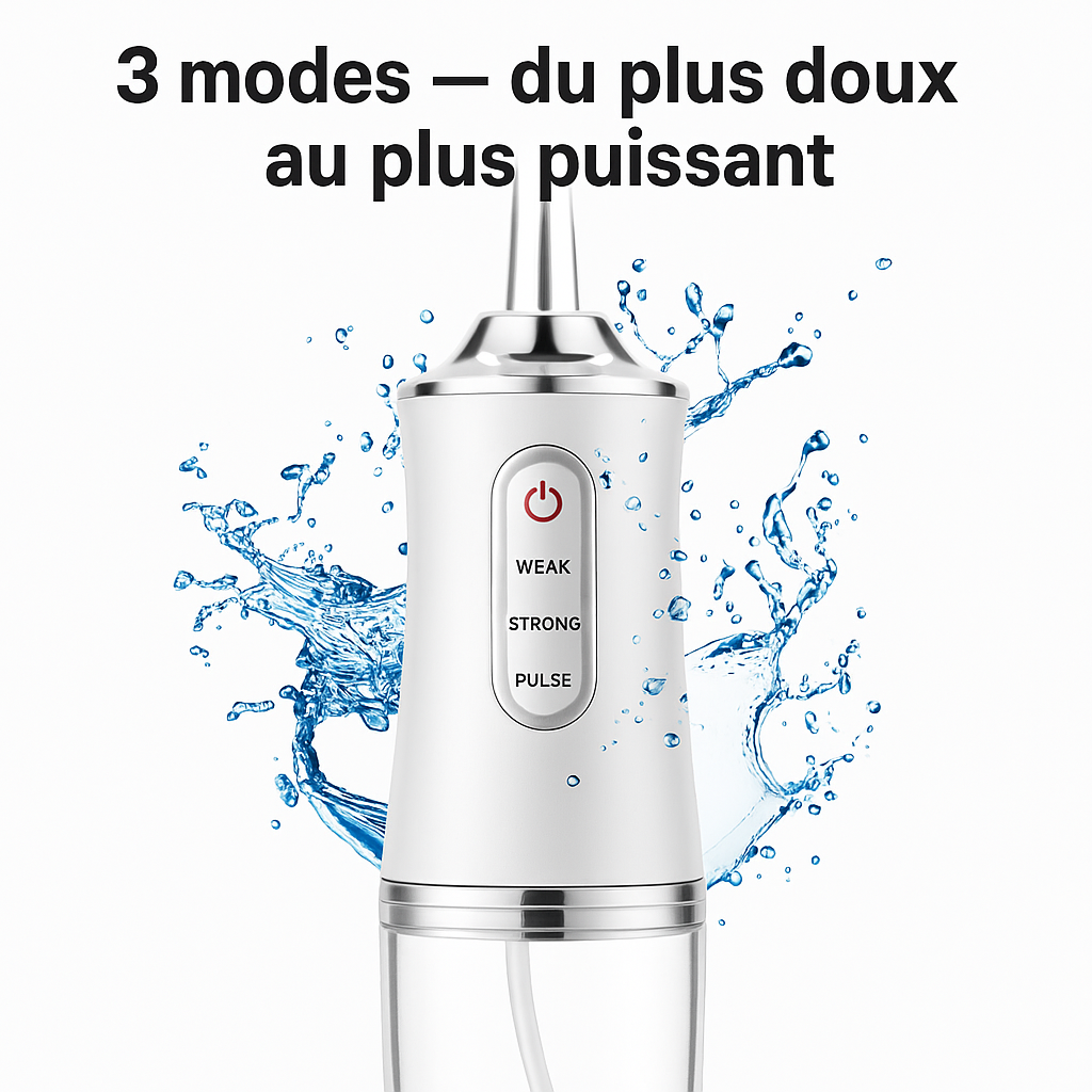 Irrigateur Dentaire - Nettoyez vos dents comme chez le dentiste