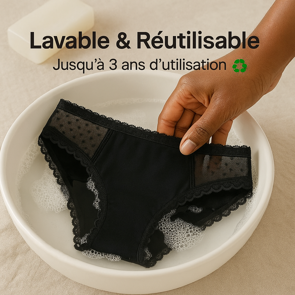 Culotte Menstruelle Réutilisable - Protection sans garniture