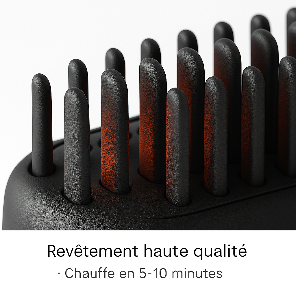 Peigne Lisseur Cheveux - Portatif