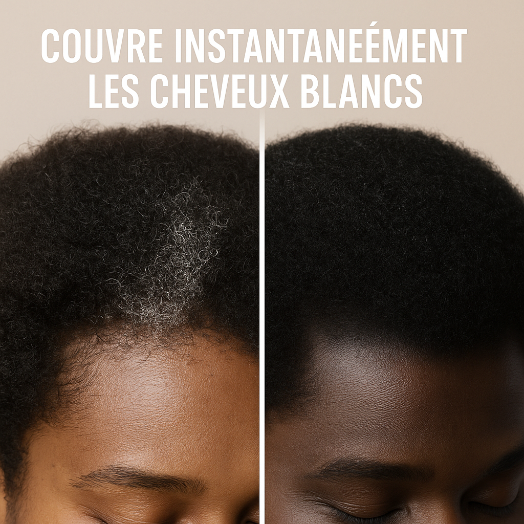 Crème Capillaire - couvre la calvitie, les cheveux blancs et les trous de barbe