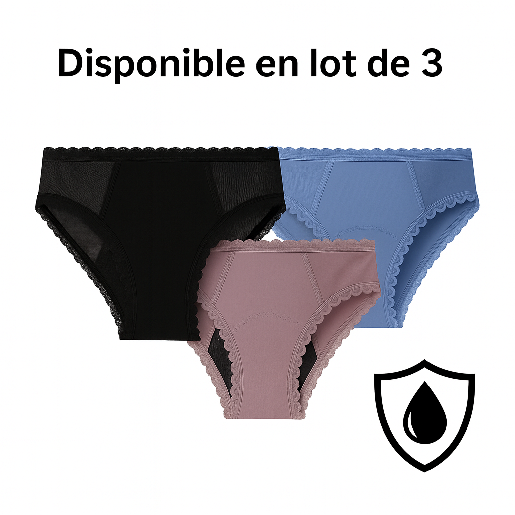 Culotte Menstruelle Réutilisable - Protection sans garniture
