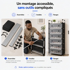 Meuble à Chaussures Gain de Place™ – 6 Compartiments