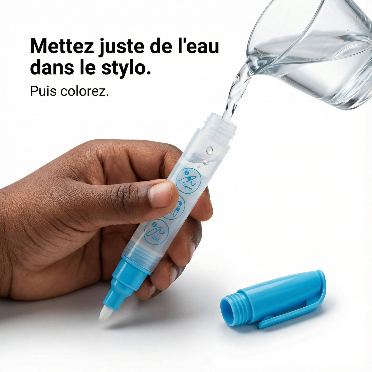 Pack 4 Livres Magiques à l’Eau – Coloriage Réutilisable à l’Infini