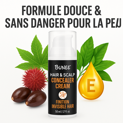 Crème Capillaire - couvre la calvitie, les cheveux blancs et les trous de barbe