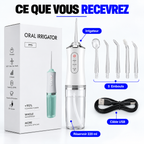 Irrigateur Dentaire - Nettoyez vos dents comme chez le dentiste