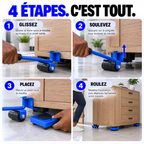 Kit Déplace-Meubles Facile™ – Déplacez vos Meubles Lourds Sans les Porter