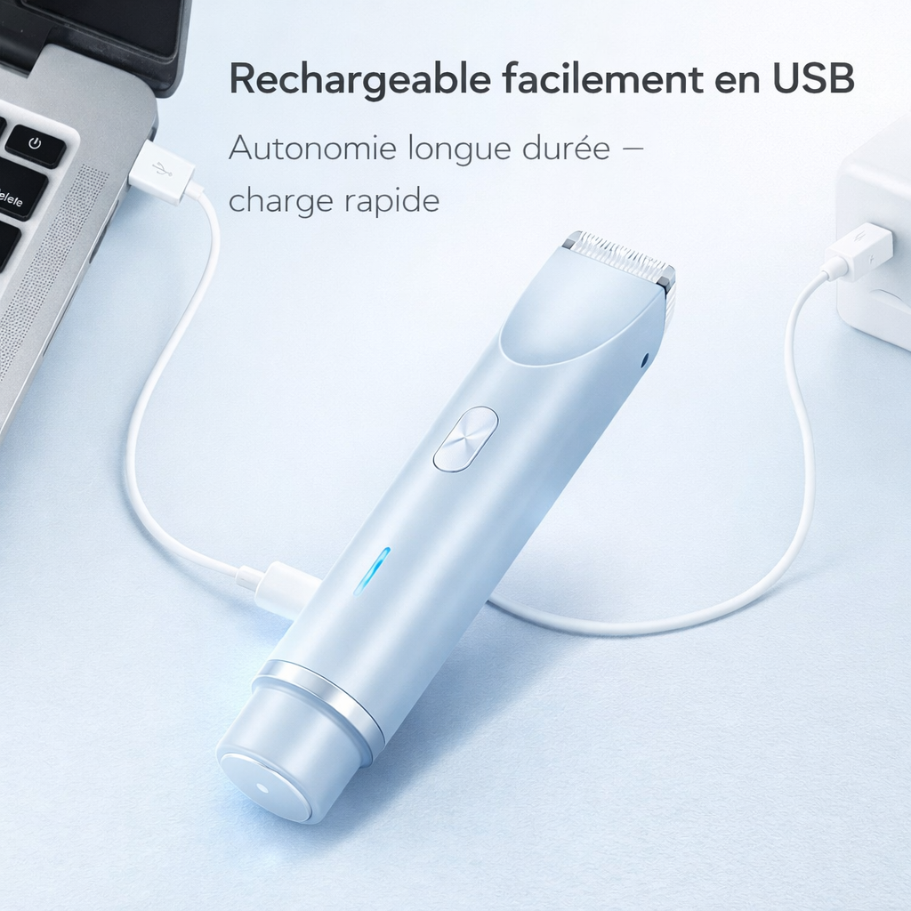 Rasoir Électrique Intime 3 en 1 – Rasage doux, sans douleur ni irritation