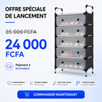 Meuble à Chaussures Gain de Place™ – 6 Compartiments