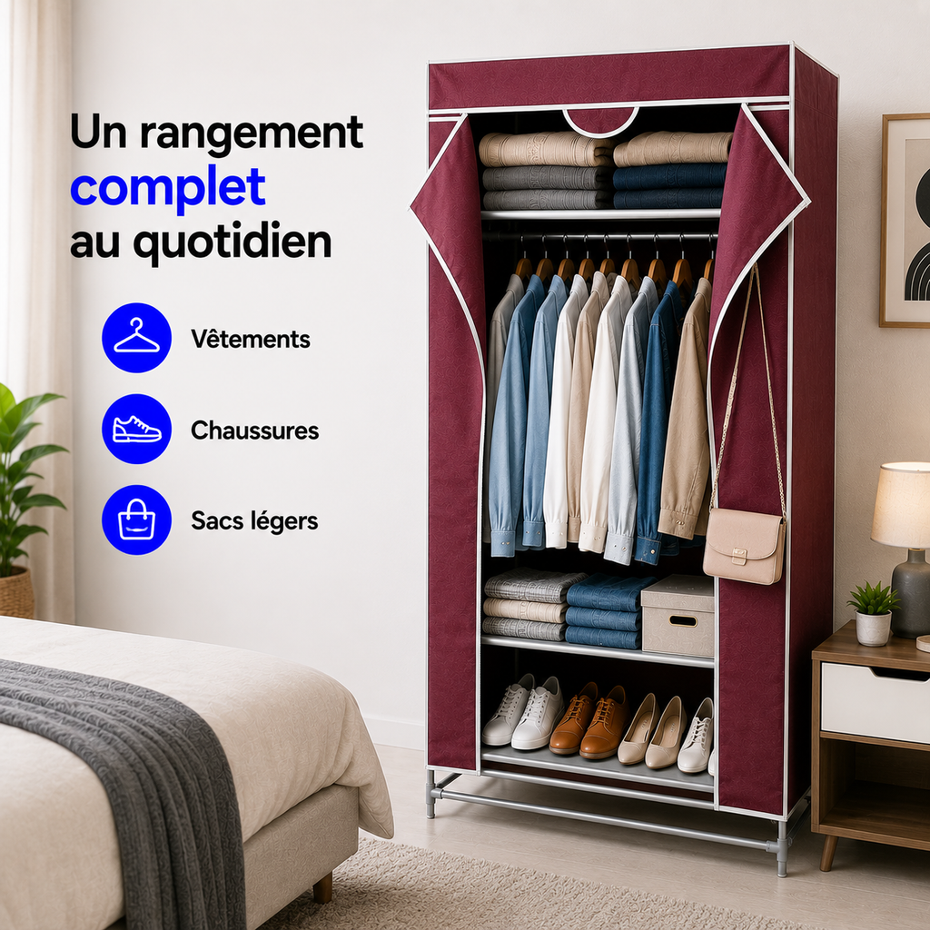 Armoire de Rangement Compacte™ - La solution simple contre le désordre