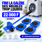Kit Déplace-Meubles Facile™ – Déplacez vos Meubles Lourds Sans les Porter