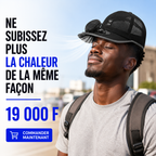 Casquette Anti-Chaleur – avec Ventilateur Solaire Rechargeable™