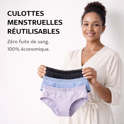 Culotte Menstruelle Réutilisable - Protection sans garniture