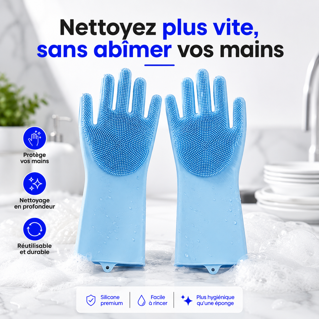 Gants de Nettoyage – Vaisselle & Ménage™