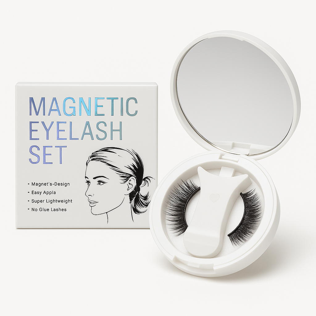 Cils magnétique sans colle - Réutilisable