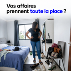 Meuble Multi-Rangement Gain de Place™ – Chaussures, Sacs & Accessoires