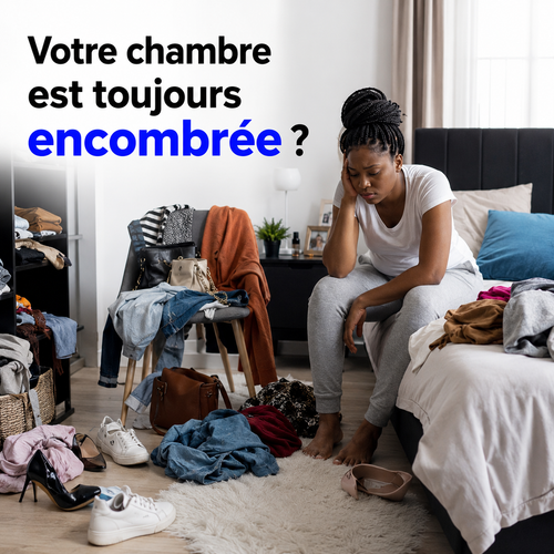 Dressing 3-en-1 | Rangez vêtements, chaussures et accessoires facilement