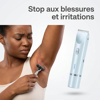 Rasoir Électrique Intime 3 en 1 – Rasage doux, sans douleur ni irritation