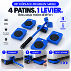 Kit Déplace-Meubles Facile™ – Déplacez vos Meubles Lourds Sans les Porter