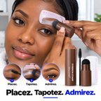 Kit Tampon à Sourcils Pro™ – Sourcils Parfaitement Dessinés en Quelques Gestes | Marron + Noir