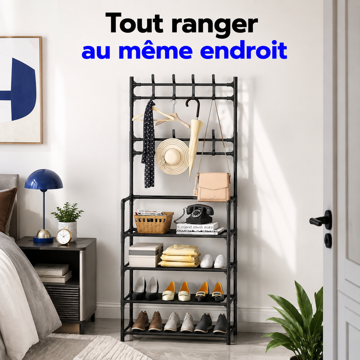 Dressing Multi-Rangement™ – Pour vêtements, chaussures, sacs et accessoires