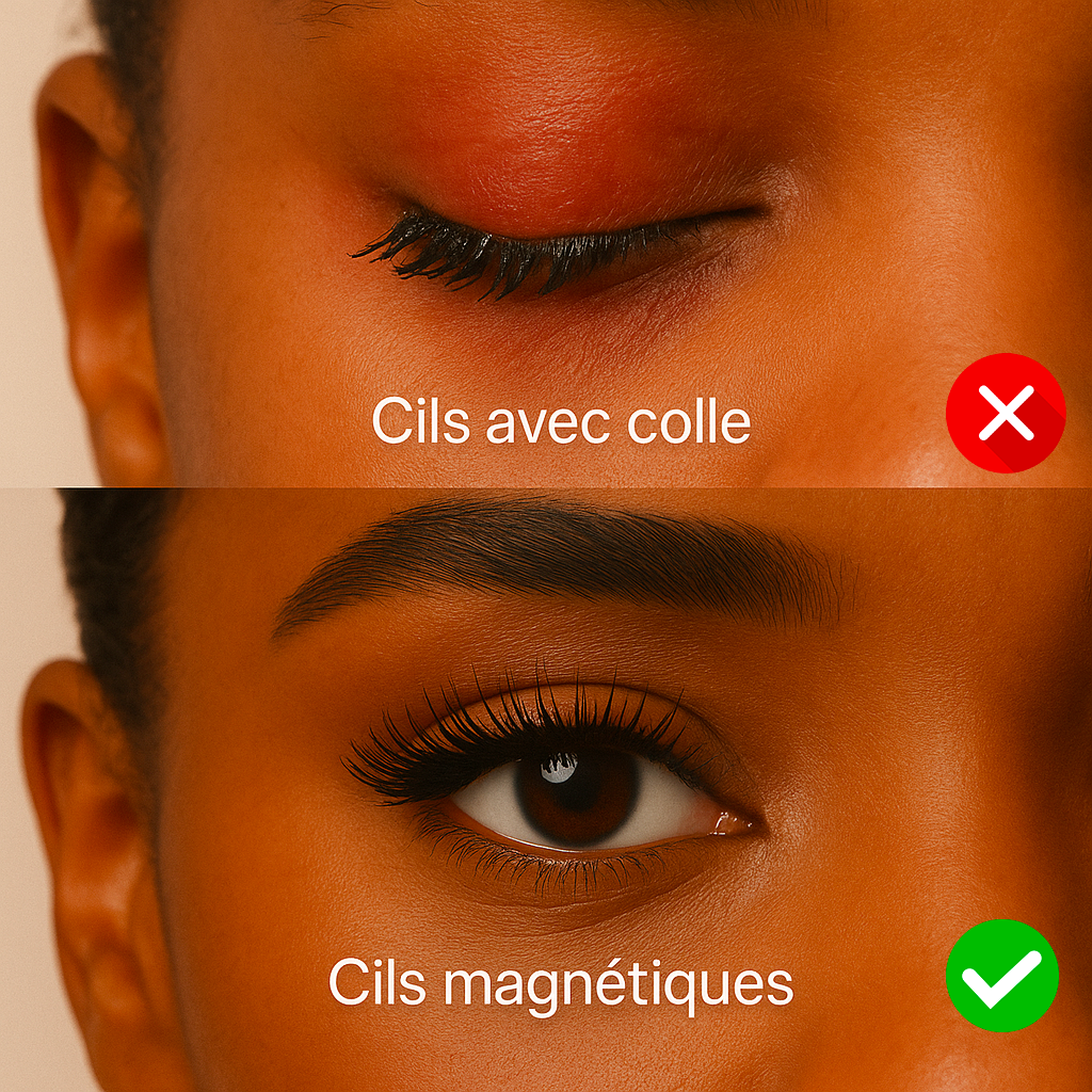 Cils magnétique sans colle - Réutilisable