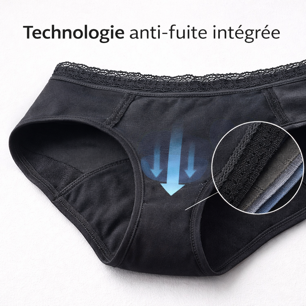 Culotte Menstruelle Réutilisable - Protection sans garniture
