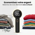 Rasoir Anti-Bouloches Électrique – Redonne Vie à Vos Vêtements en 30s