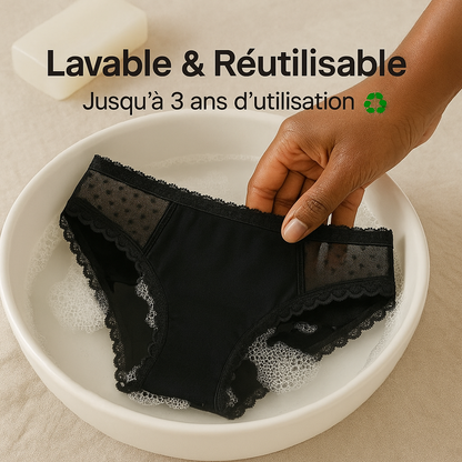 Culotte Menstruelle Réutilisable - Protection sans garniture