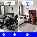 Armoire de Rangement Compacte™ - La solution simple contre le désordre