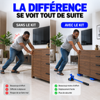 Kit Déplace-Meubles Facile™ – Déplacez vos Meubles Lourds Sans les Porter