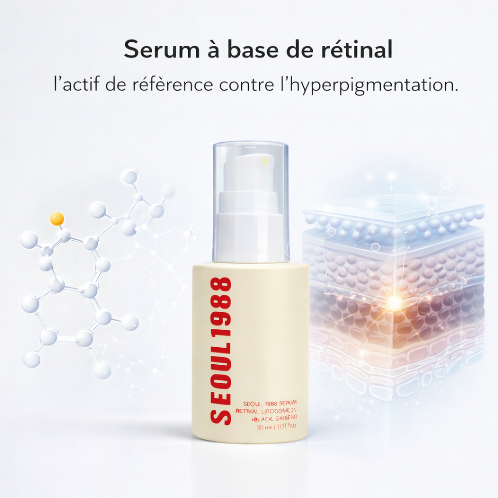 Sérum au Rétinal Anti-Taches Intenses – Unifie le Teint et Répare la Peau en Profondeur