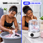 Mini Machine à Laver Portable™ – Lavez vos sous-vêtements sans effort
