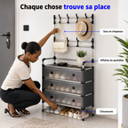 Meuble Multi-Rangement Gain de Place™ – Chaussures, Sacs & Accessoires