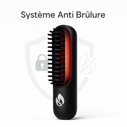 Peigne Lisseur Cheveux - Portatif