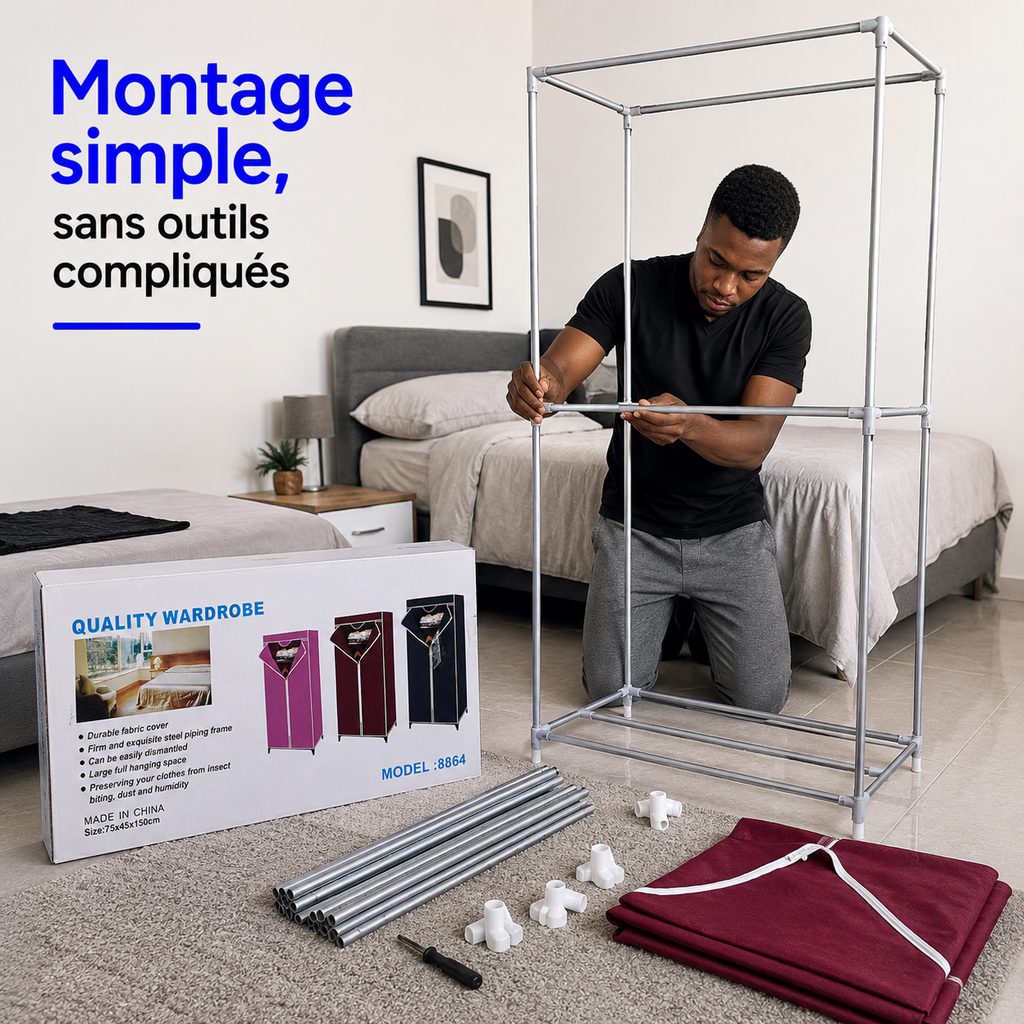 Armoire de Rangement Compacte™ - La solution simple contre le désordre
