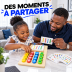 Jeu Éducatif Montessori 2-en-1™ – Pour enfants de 5 à 7 ans
