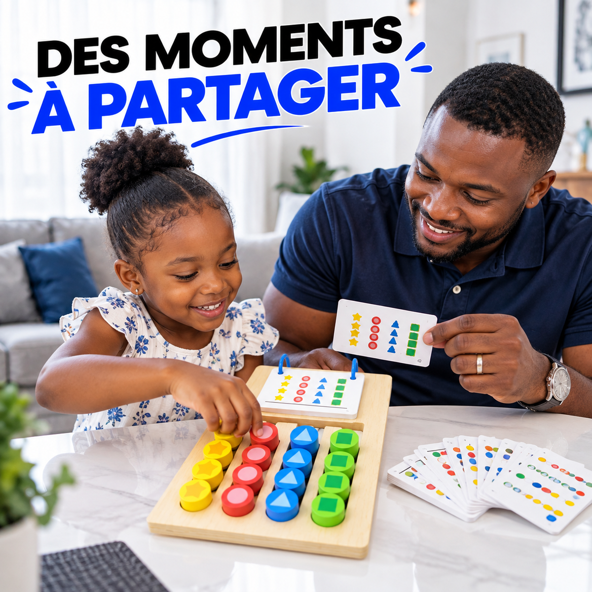 Jeu Éducatif Montessori 2-en-1™ – Pour enfants de 5 à 7 ans
