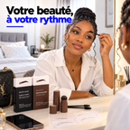 Kit Tampon à Sourcils Pro™ – Sourcils Parfaitement Dessinés en Quelques Gestes | Marron + Noir