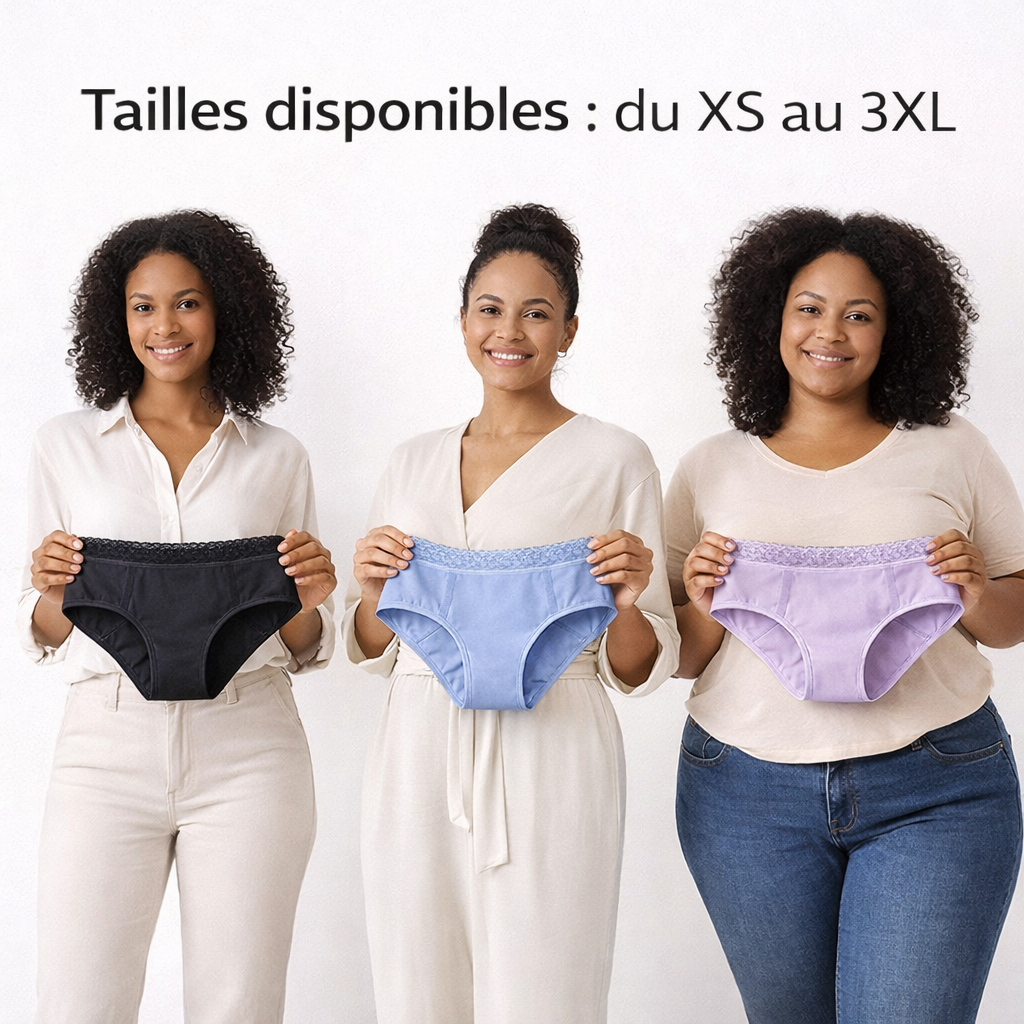 Culotte Menstruelle Réutilisable - Protection sans garniture