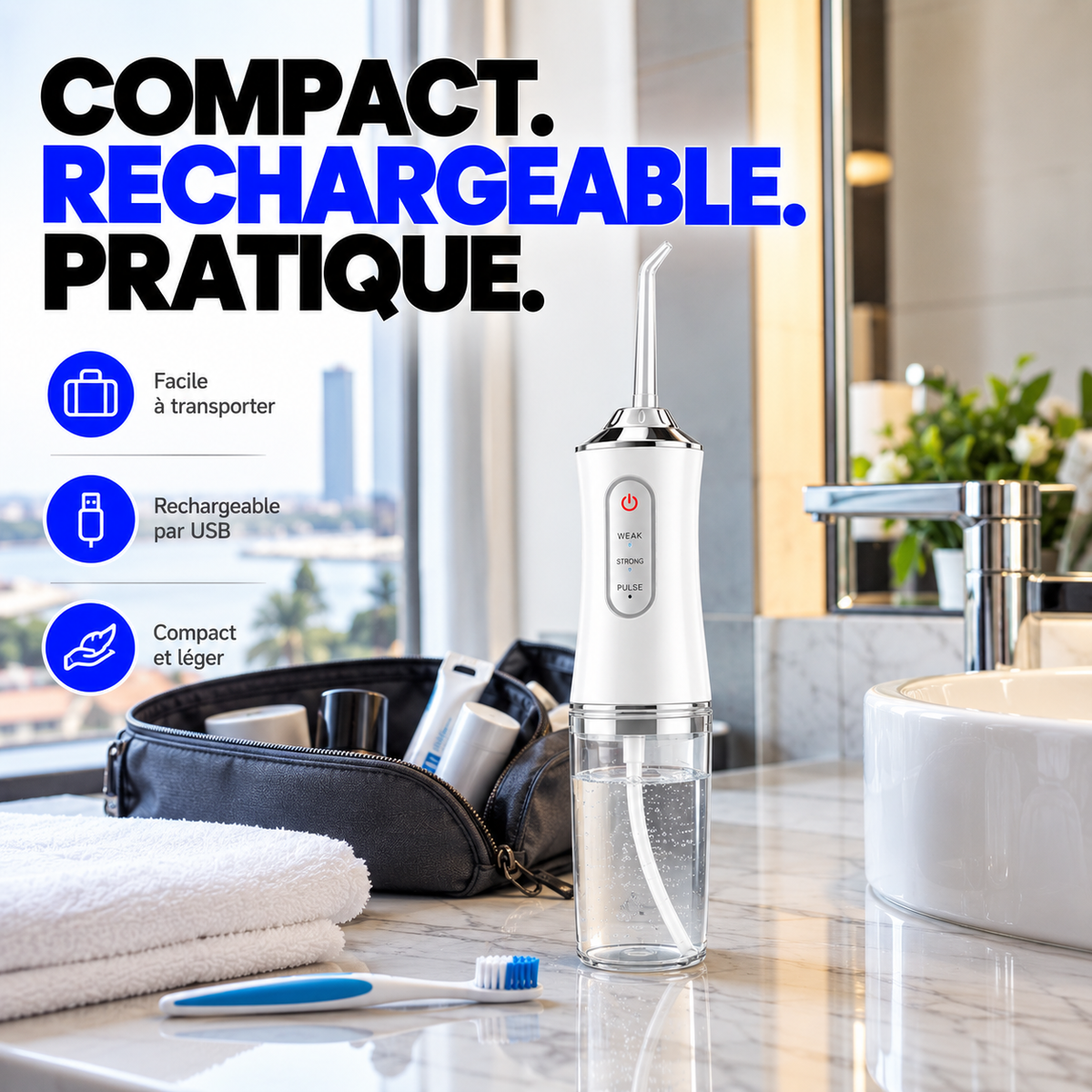 Irrigateur Dentaire - Nettoyez vos dents comme chez le dentiste