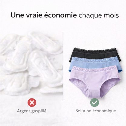 Culotte Menstruelle Réutilisable - Protection sans garniture
