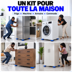Kit Déplace-Meubles Facile™ – Déplacez vos Meubles Lourds Sans les Porter