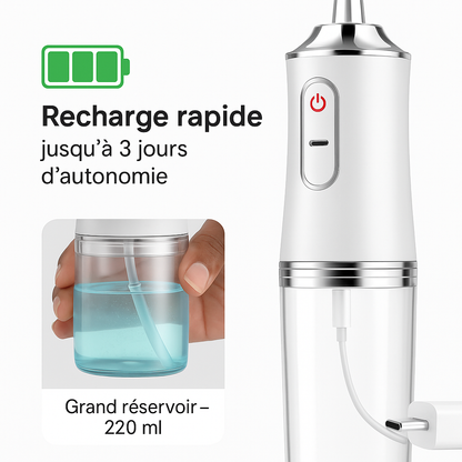 Irrigateur Dentaire - Nettoyez vos dents comme chez le dentiste