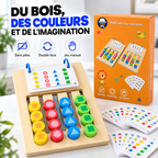 Jeu Éducatif Montessori 2-en-1™ – Pour enfants de 5 à 7 ans