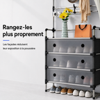 Meuble Multi-Rangement Gain de Place™ – Chaussures, Sacs & Accessoires