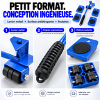 Kit Déplace-Meubles Facile™ – Déplacez vos Meubles Lourds Sans les Porter