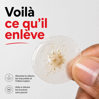 Patch Anti-Acné Invisible - Dites adieu à vos boutons
